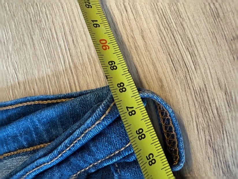 Jean LEVI'S 515 Boot Cut - Azul oscuro descolorido - T.40 - L 88 – photo 8